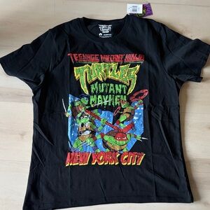 nickelodeon teenage mutant ninja turtles mutant mayhem new york city shirt XL